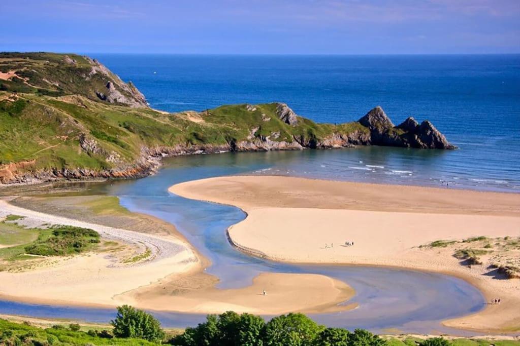 Ocean Breeze, Gower Holiday Village. Allows Dogs Swansea Eksteriør billede